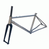 Zhoukou Xiangwei Titanium Bicycle Parts (4) Custom Design Titanium Racing Bike Frame Set Titanium Bicycle Frame and Fork