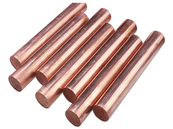 zhoukou xiangwei Copper products (4) Custom Design Diameter 99.9% Pure Copper C1100 Round Rod Copper Bar 2/3/5/10mm Copper bar