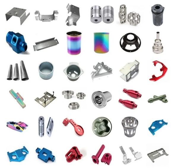 CNC (2) 5 Axis Machine Work Aluminum CNC Parts Machining Auto Spare Parts