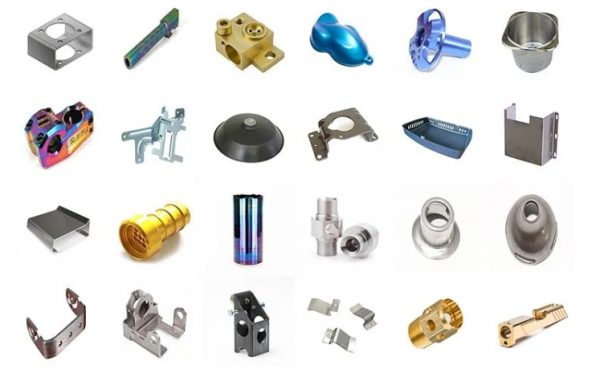 CNC (3) 5 Axis Machine Work Aluminum CNC Parts Machining Auto Spare Parts