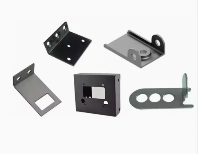 MF (10) Custom Stainless Steel Stamping Parts Precision Brushed Aluminum Stamping Product Sheet Metal Fabrication