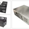 MF (7) Custom Made Metal Enclosure/Housing/Bracket in Aluminum/Stainless Steel with Laser Cutting and Sheet Metal Fabrication